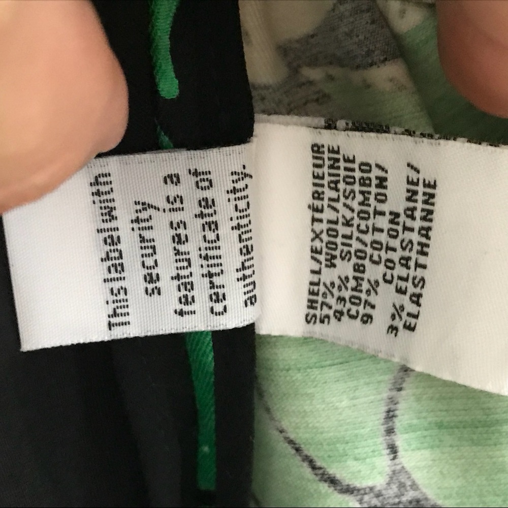 Diane Von Furstenberg “Claire” green floral skirt - Picture 5 of 8